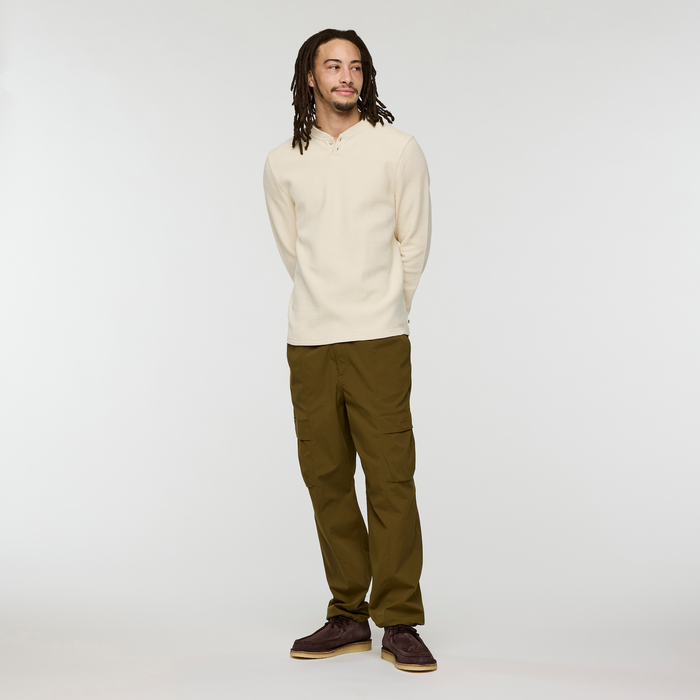 Atajo Long-Sleeve Waffle Henley - Men's