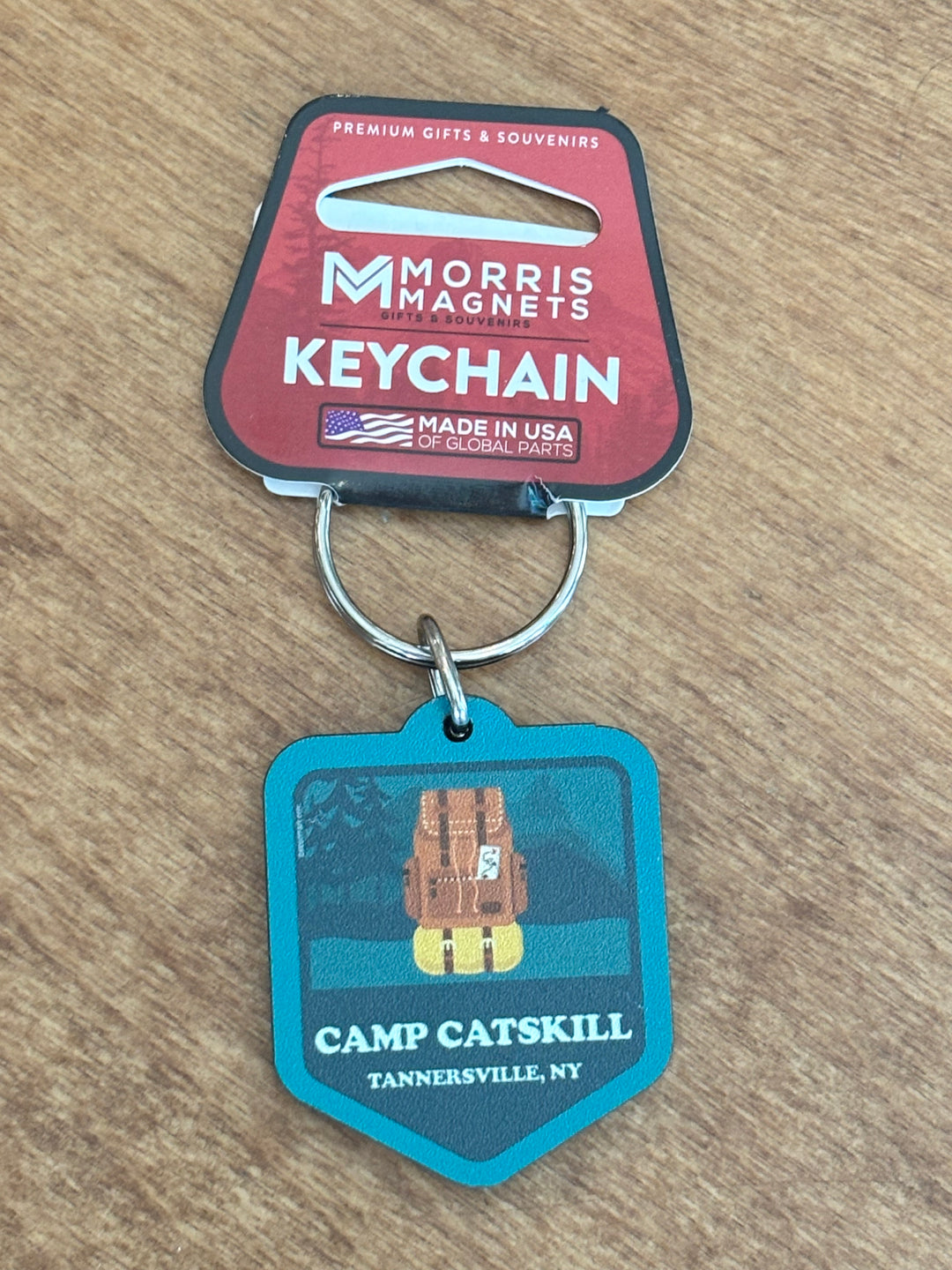 Camp Catskill Backpack Keychain