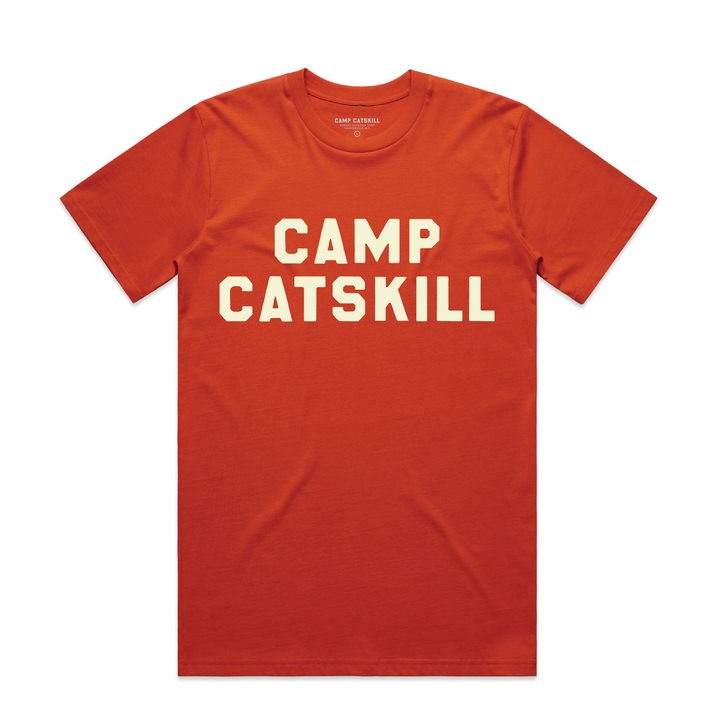 Camp Catskill - Text Tee
