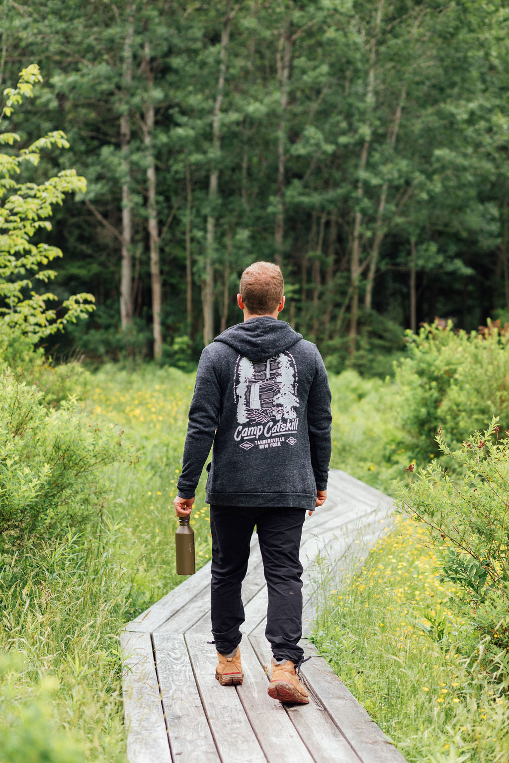 Kaaterskill Falls Zip Hoodie – Camp Catskill - Main Image