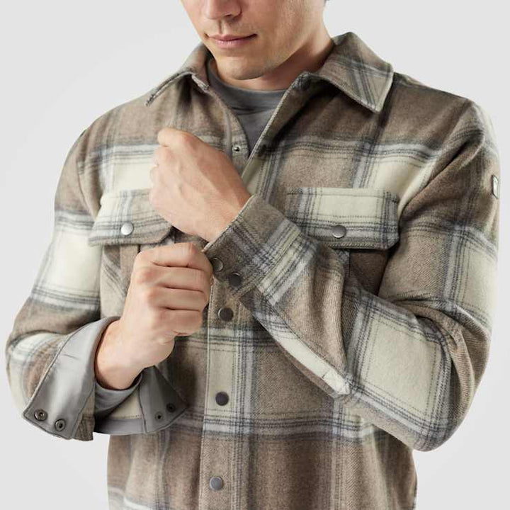 Anchor Line Shirt Jacket