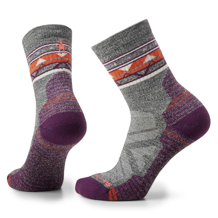 Women’s Hike Light Cushion Zig Zag Valley Mid Crew Socks