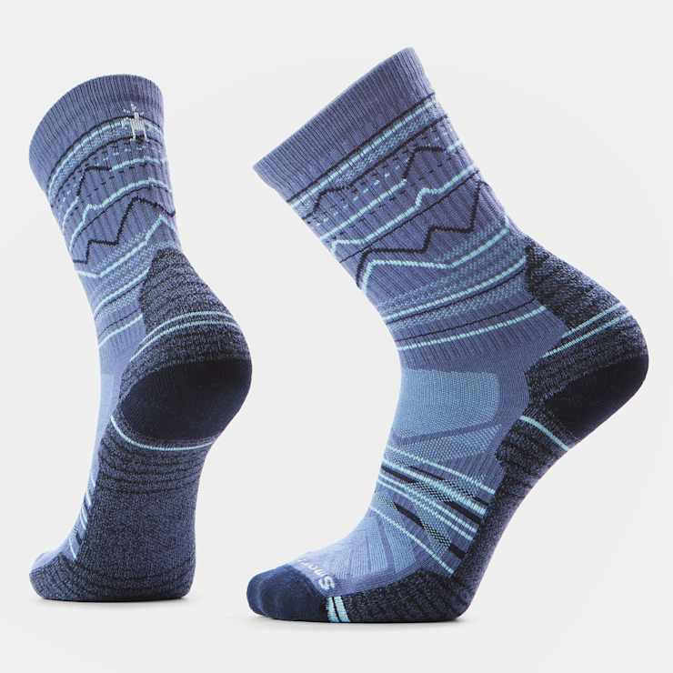 Hike Light Cushion Mountain Range Crew Socks
