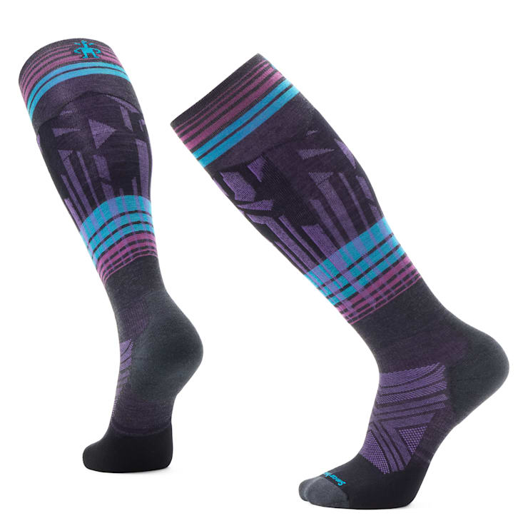 Calcetines por encima de la pantorrilla Ski Targeted Cushion Summit Shot