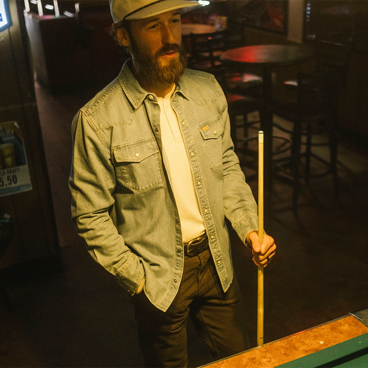 Mountain Shirt Long Sleeve Denim - Men's