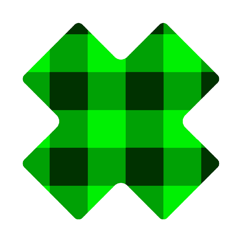NOSO X - Buffalo Plaid Black/Green