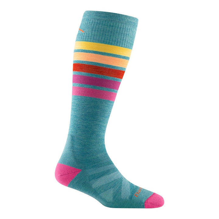 Calcetines de esquí y snowboard de peso medio Snowburst para mujer, por encima de la pantorrilla