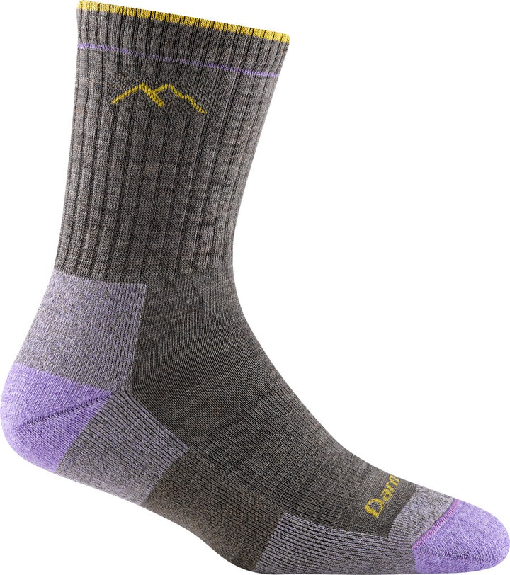 Calcetines de senderismo de peso medio Hiker Micro Crew para mujer