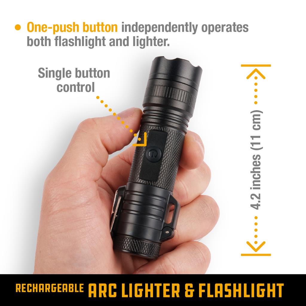 Arc & LED Flashlight – Catskill
