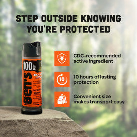 Ben's® 100 Tick & Insect Repellent 0.5 oz. Mini Spray
