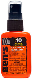 Ben's® 100 Tick & Insect Repellent 1.25 oz. Pump Spray