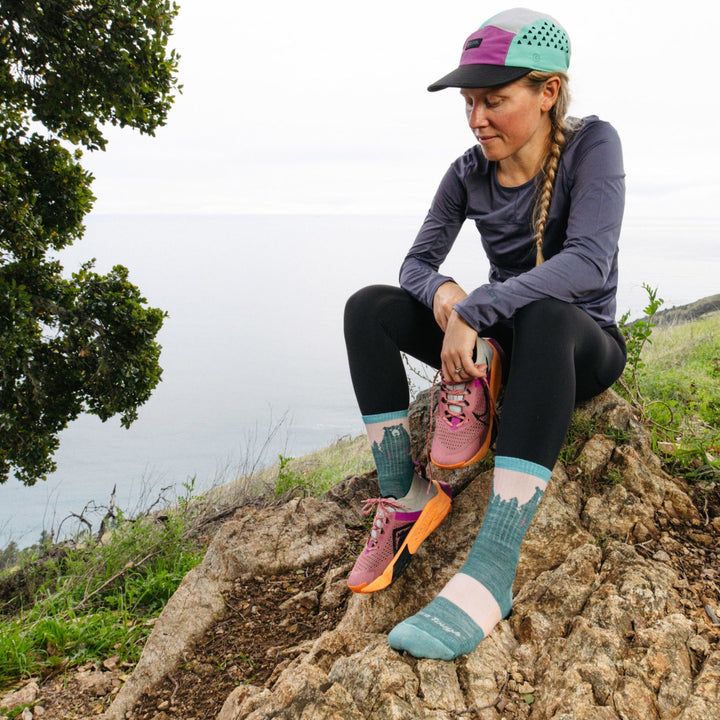 Women's Bear Town Micro Crew Lightweight Hiking Sock