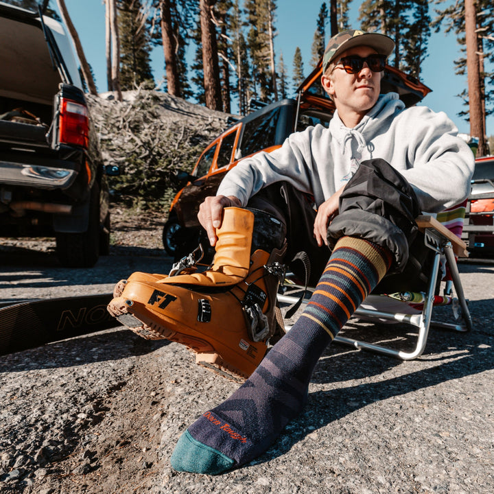 Men's Snowpack Over-the-Calf Midweight Ski & Snowboard Sock