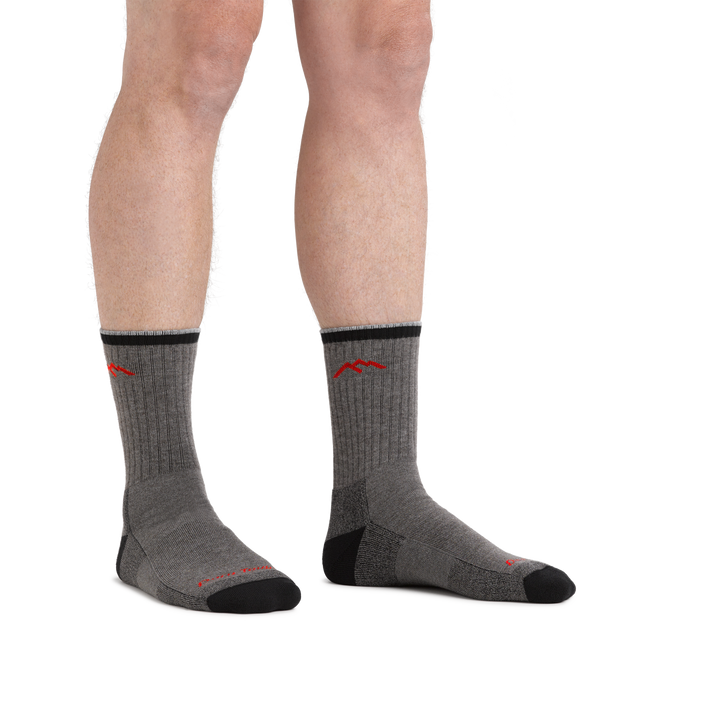 Men's Coolmax Hiker Micro Crew Midweight Hiking Sock
