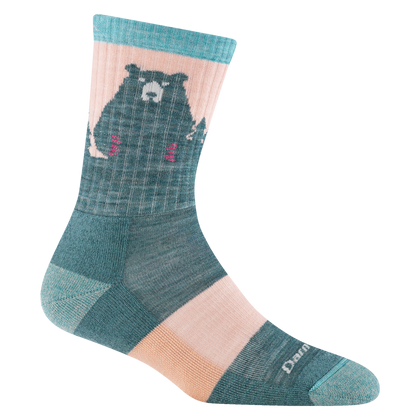 Women's Bear Town Micro Crew Lightweight Hiking Sock