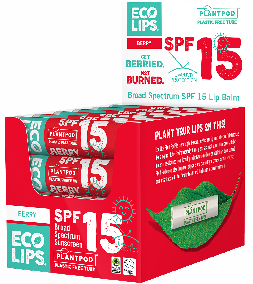 SPF Plant Pod Lip Balm