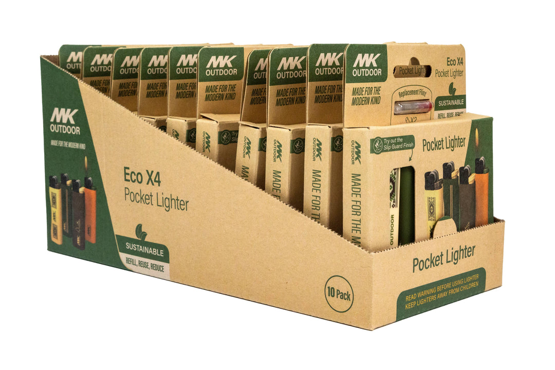 MK Lighter Outdoor Series, Eco Set, 9G-4PC with Inner Box