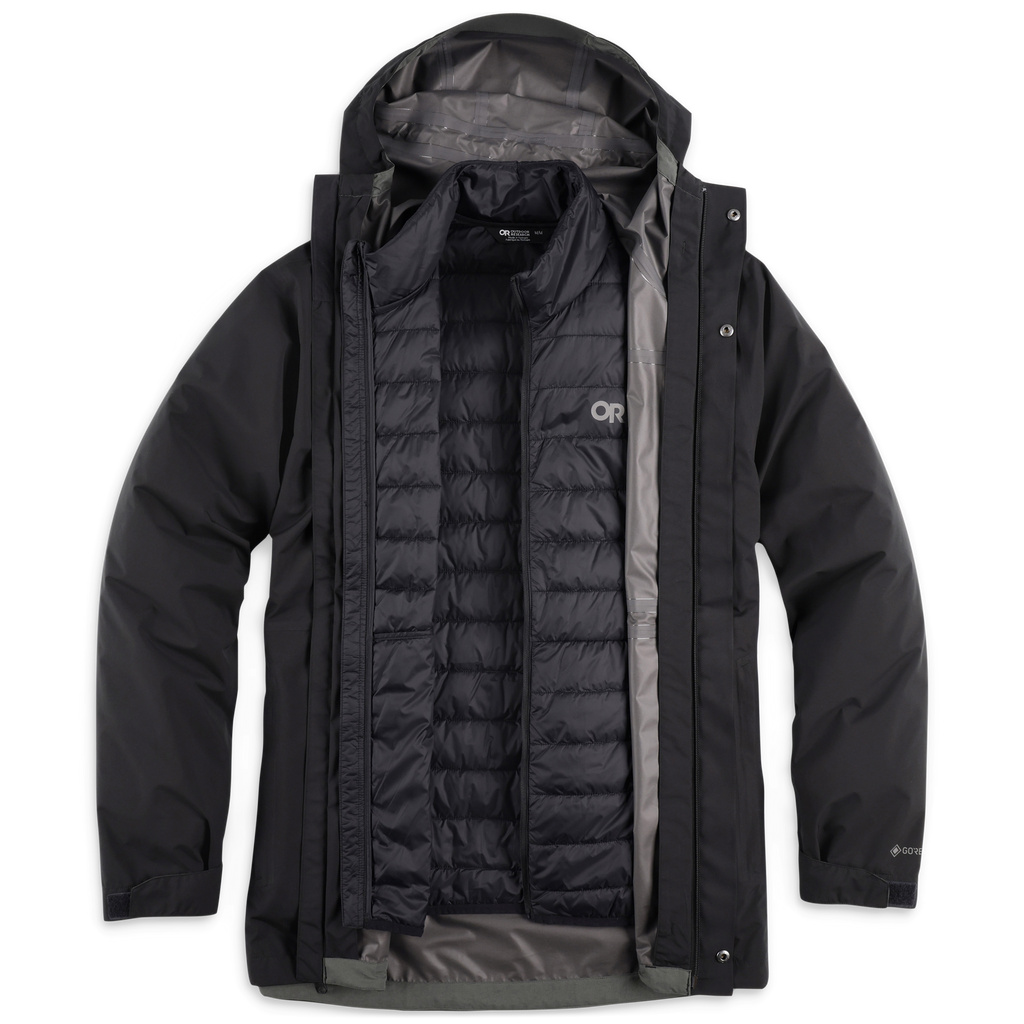 3 in 1 parka men's clearance