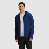 Vigor Grid Fleece Full Zip Hoodie - Men's