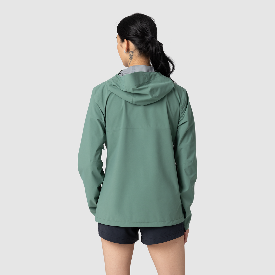 Stratoburst Stretch Rain Jacket - Women's - Malachite