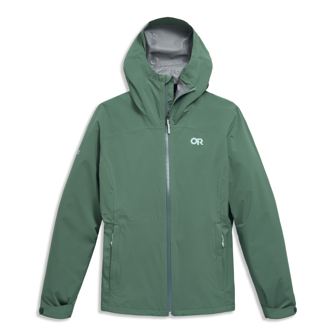 Stratoburst Stretch Rain Jacket - Women's - Malachite