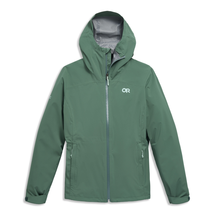 Stratoburst Stretch Rain Jacket - Women's - Malachite