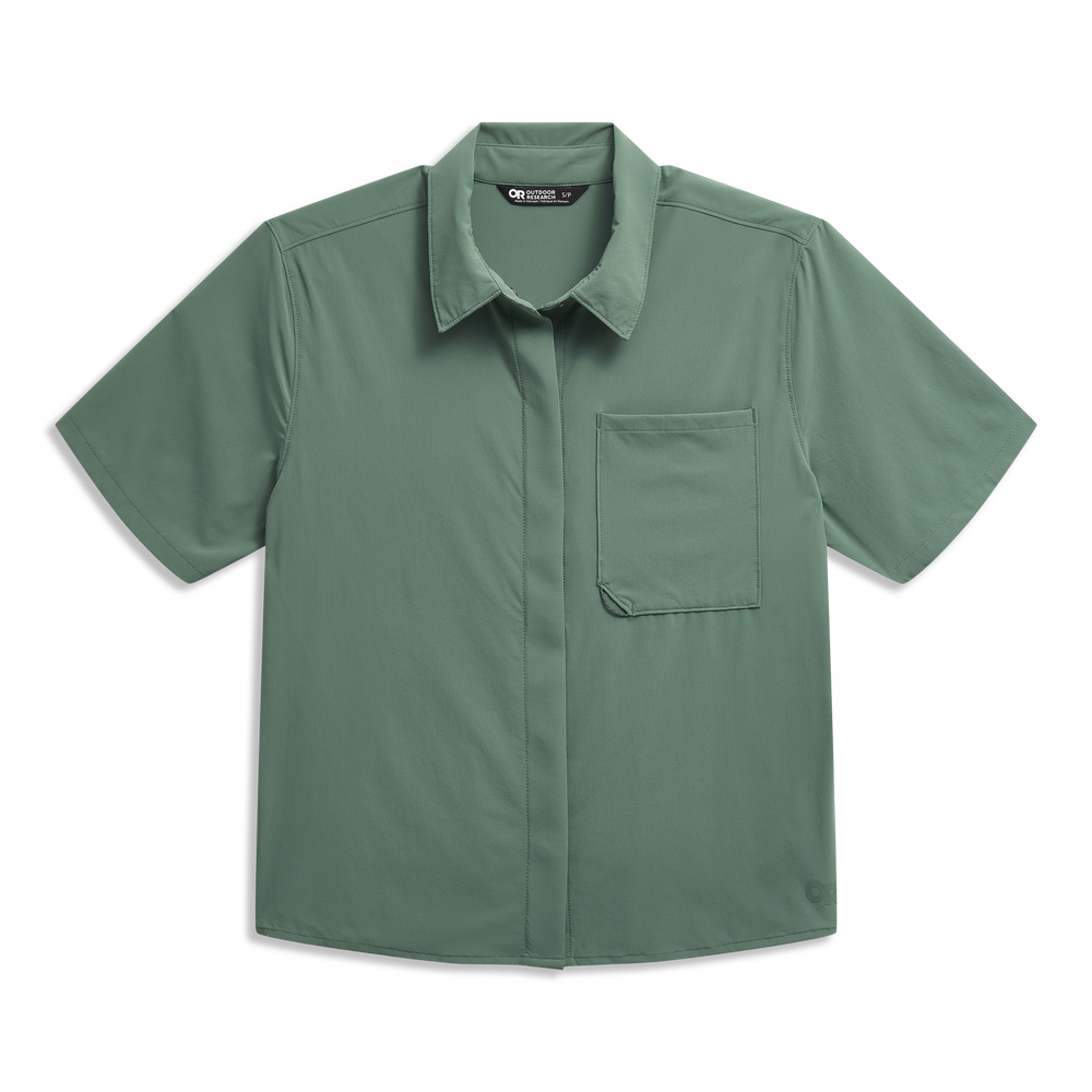 Women's Astroman Short Sleeve Sun Shirt - Malachite