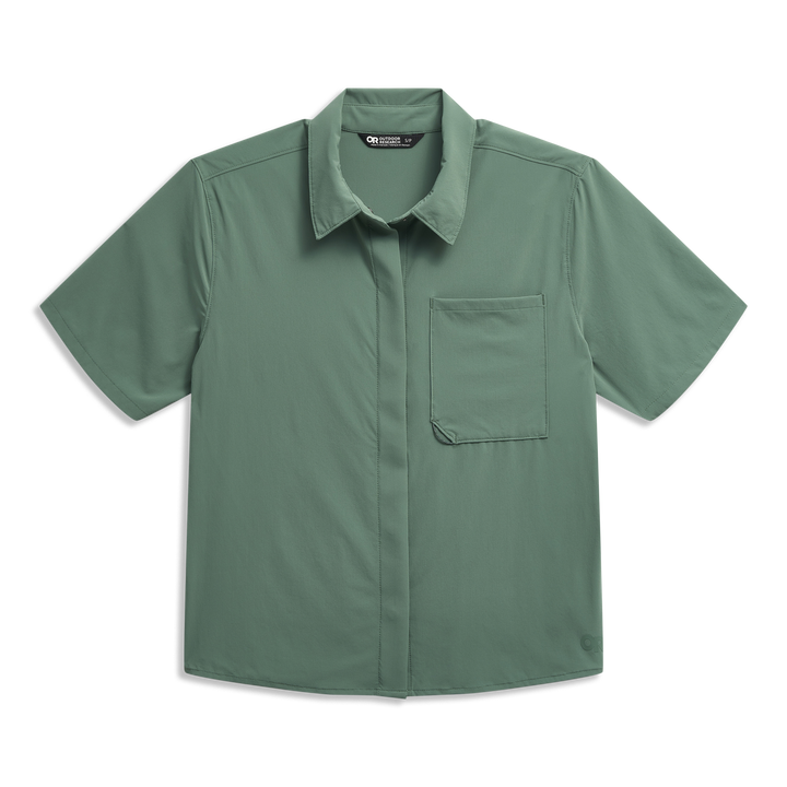 Women's Astroman Short Sleeve Sun Shirt - Malachite
