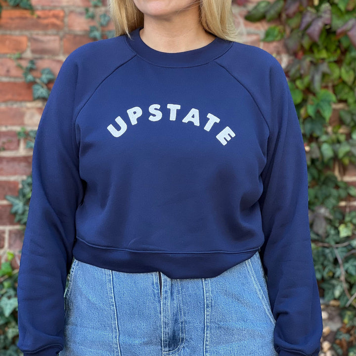 Sudadera con cuello redondo Upstate Arch Crop
