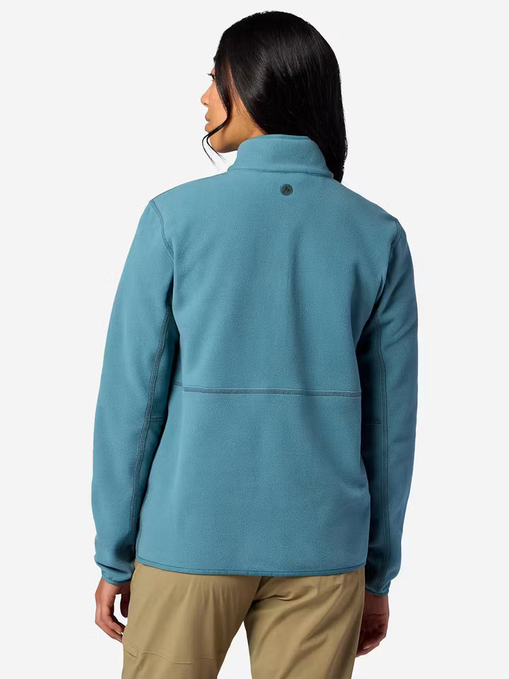 Suéter polar Rocklin con media cremallera para mujer