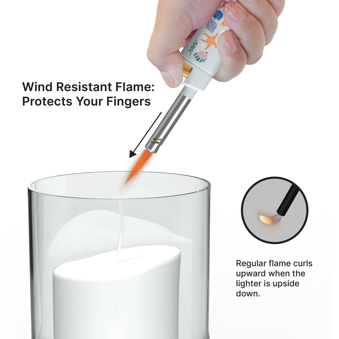 MK Lighter Range Series, Seasons Set, Windproof Flame 50PC