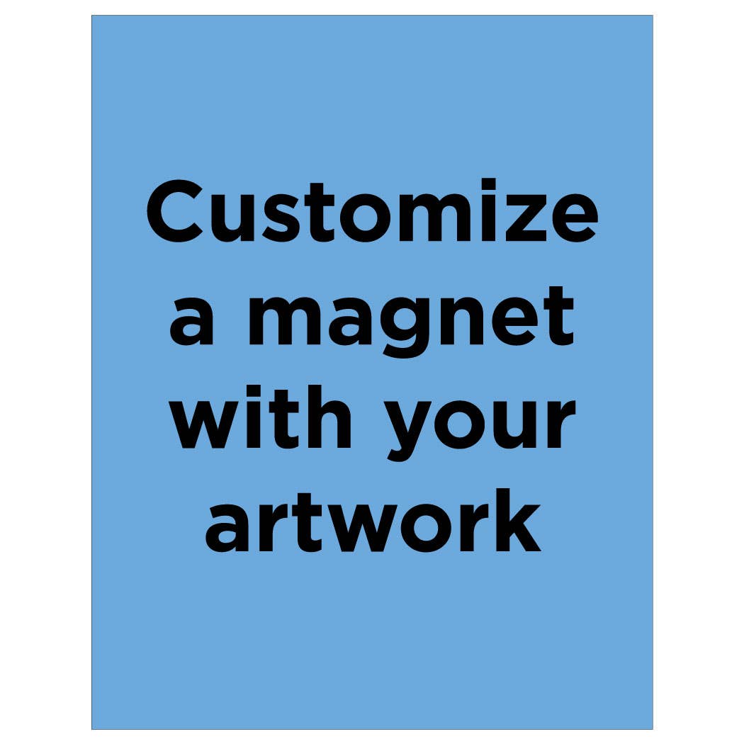 Custom 2.5 x 3.5 Inch Magnet