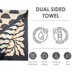 Branch - Dual Sided Hand Towel- Microfiber Kitchen Towel