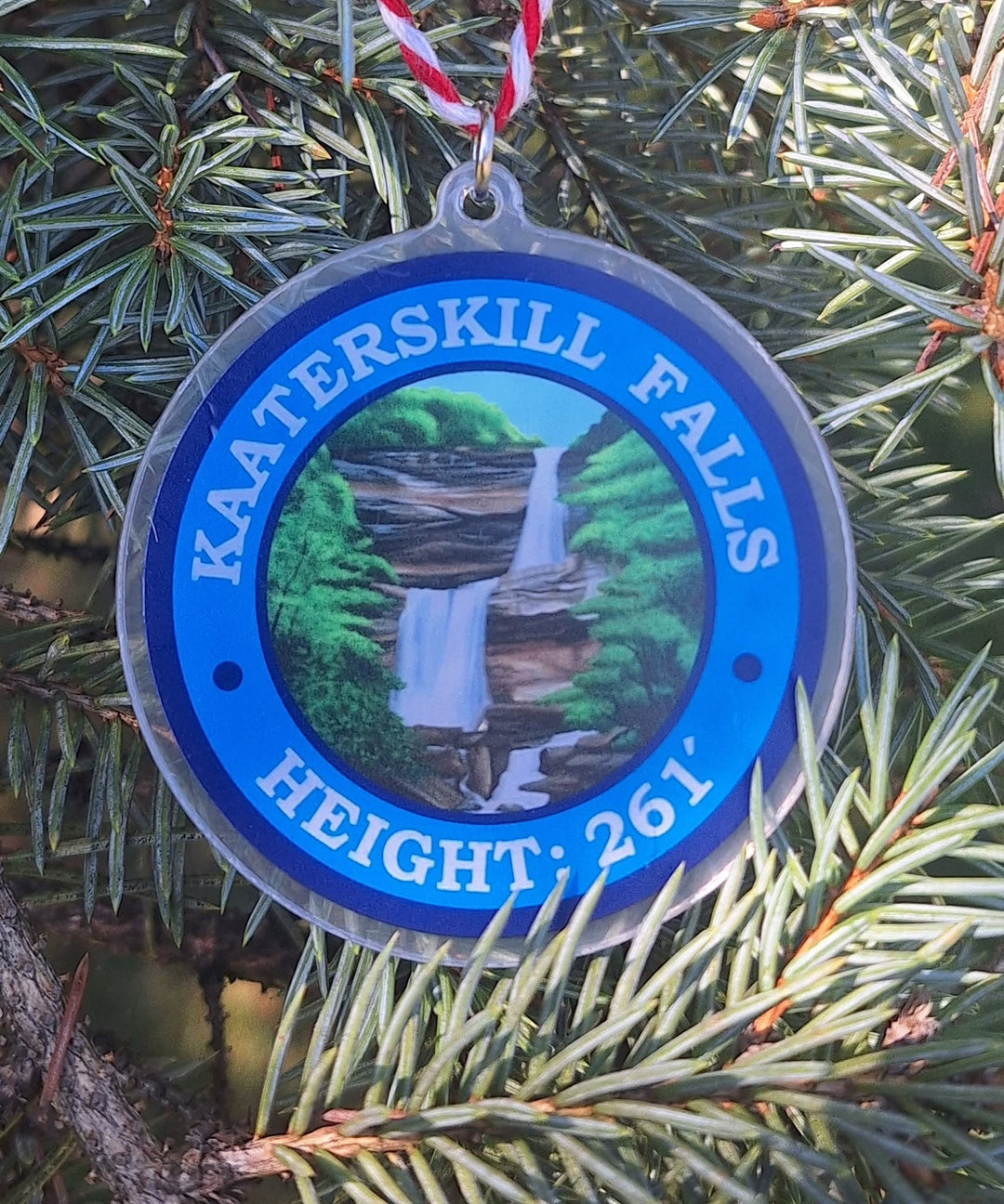 Kaaterskill Falls Holiday Ornament