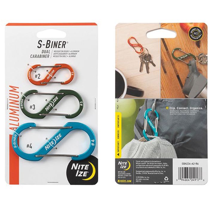 S-Biner Carabiner - Assorted Pack