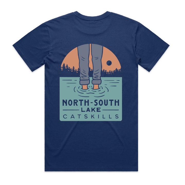 North-South Lake T-shirt - Camp Catskill Exclusive