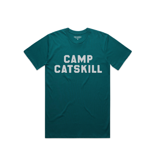 Campamento Catskill - Camiseta con texto
