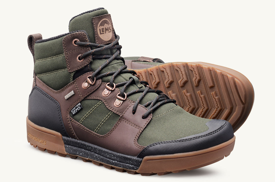 Lems Outlander Waterproof Boot, Evergreen