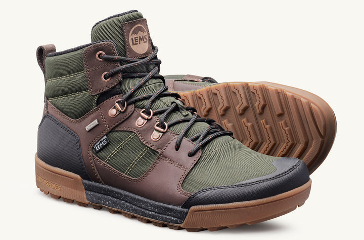 Lems Outlander Waterproof Boot, Evergreen