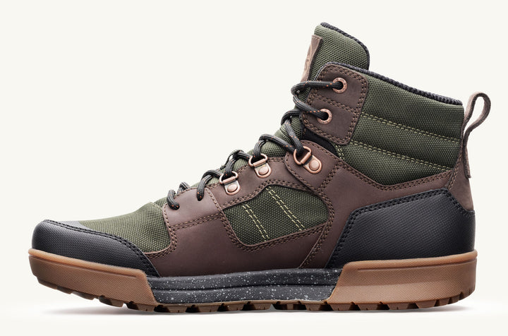 Lems Outlander Waterproof Boot, Evergreen, inside view
