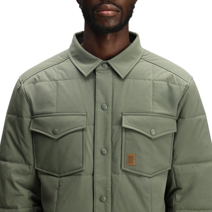 Puffer Shirt Jacket - Men's