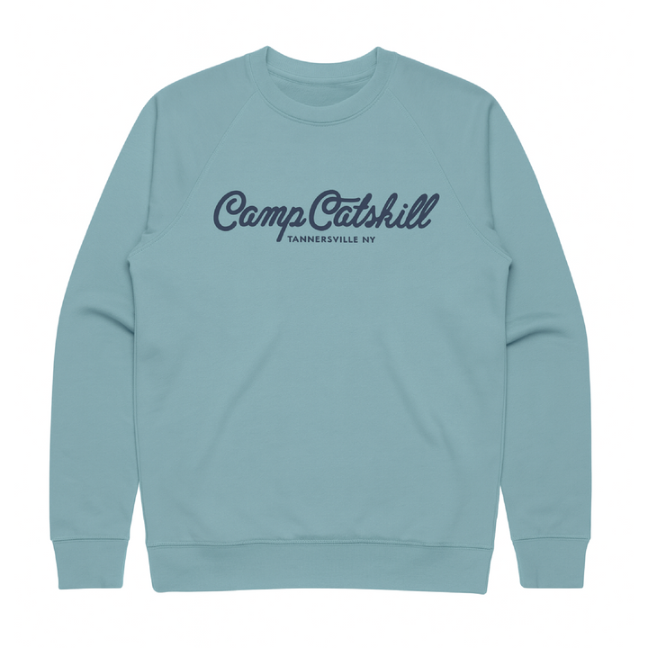 Camp Catskill Script Crewneck