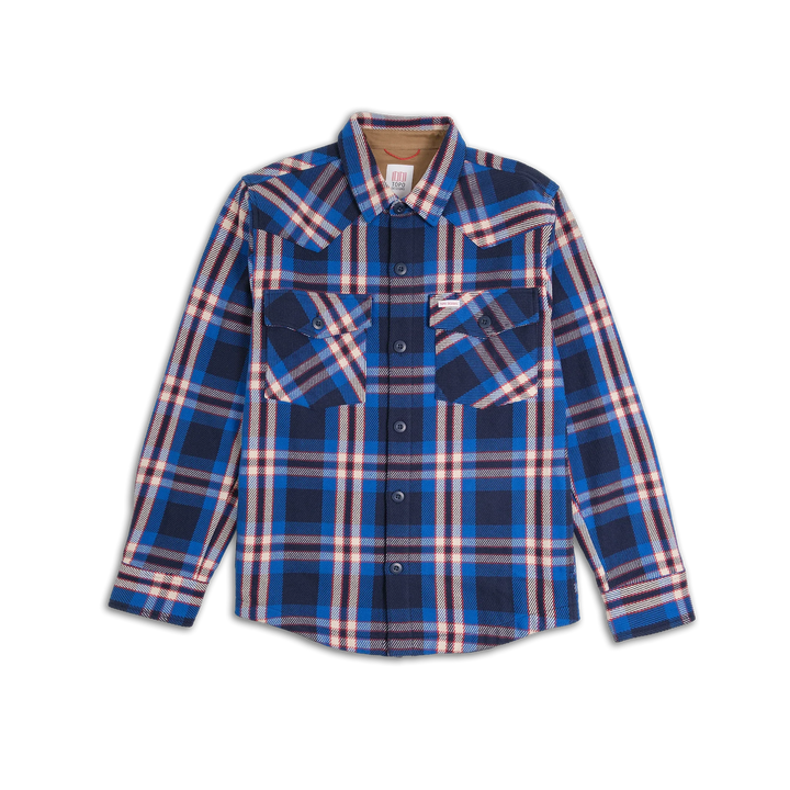 Mountain Shirt Jacket - Men's - Midnight/Classic Blue Multi
