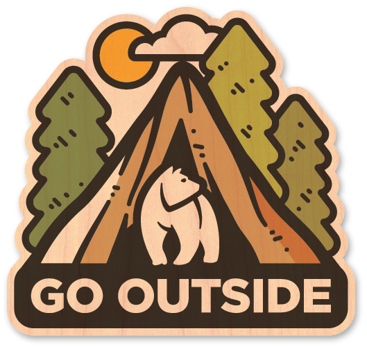 Mini Wood Stickers