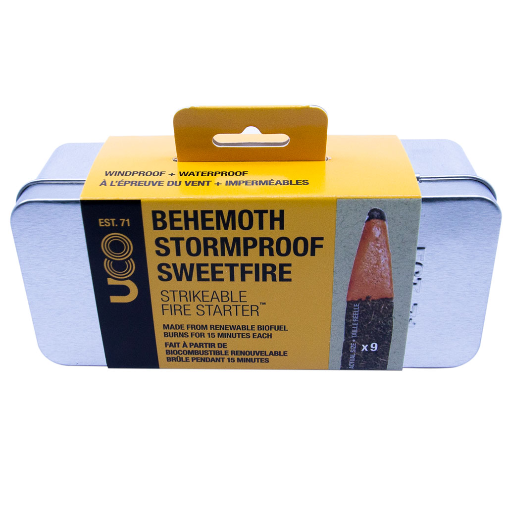 Stormproof Behemoth Strikable Fire Starter, 9-Pk