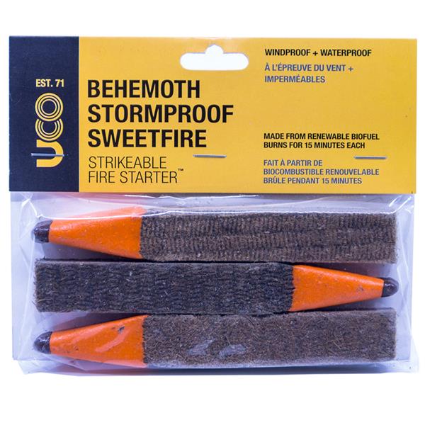 Stormproof Behemoth Strikable Fire Starter, 3-Pk
