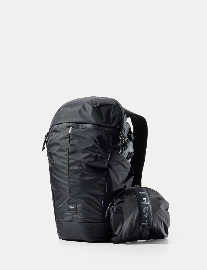 18L Packable Backpack - Black Forest