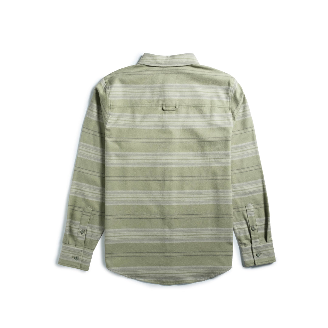 Mountain Shirt Lightweight - Men's - Oil Green Horizontal Stripe
