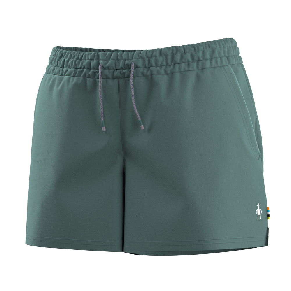 Women's Merino 4" Hike Short - Dusty Teal