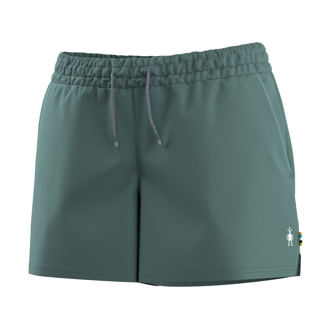 Women's Merino 4" Hike Short - Dusty Teal
